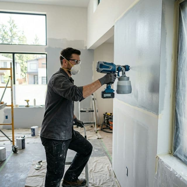 Pistola de Pintura para Reforma Residencial em 2026: Como Escolher, Usar e Ter Acabamento Profissional sem Contratar Pintor