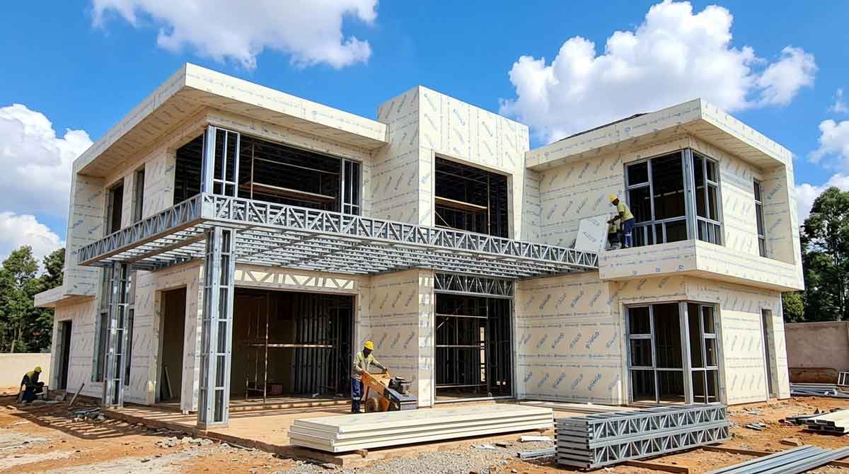 Construção em Steel Frame