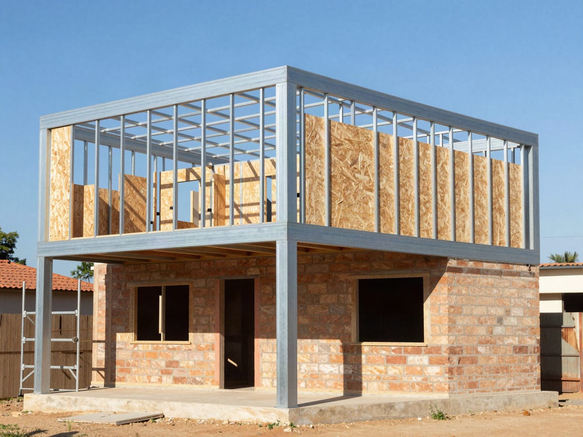 Referência visual de Steel Frame, ambiente 3