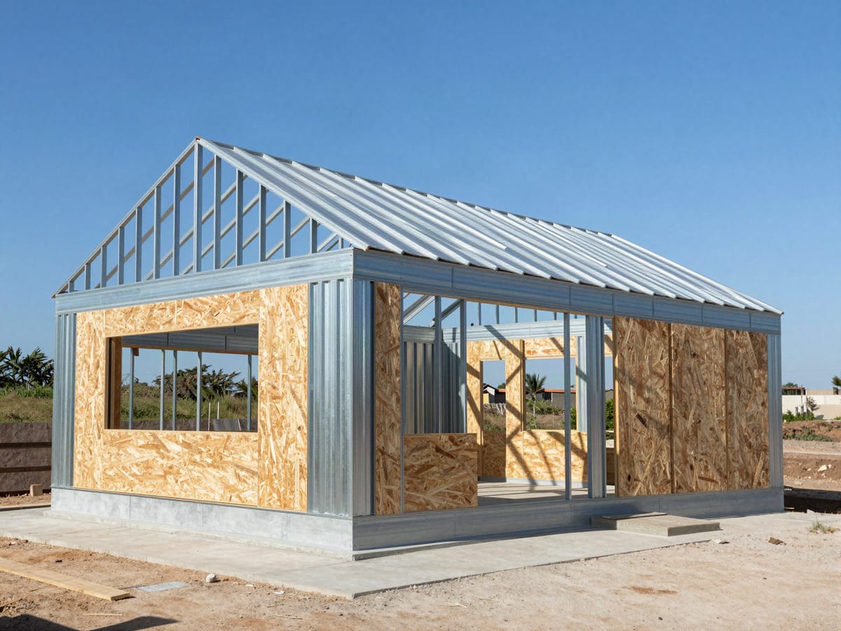 Referência visual de Steel Frame, ambiente 1